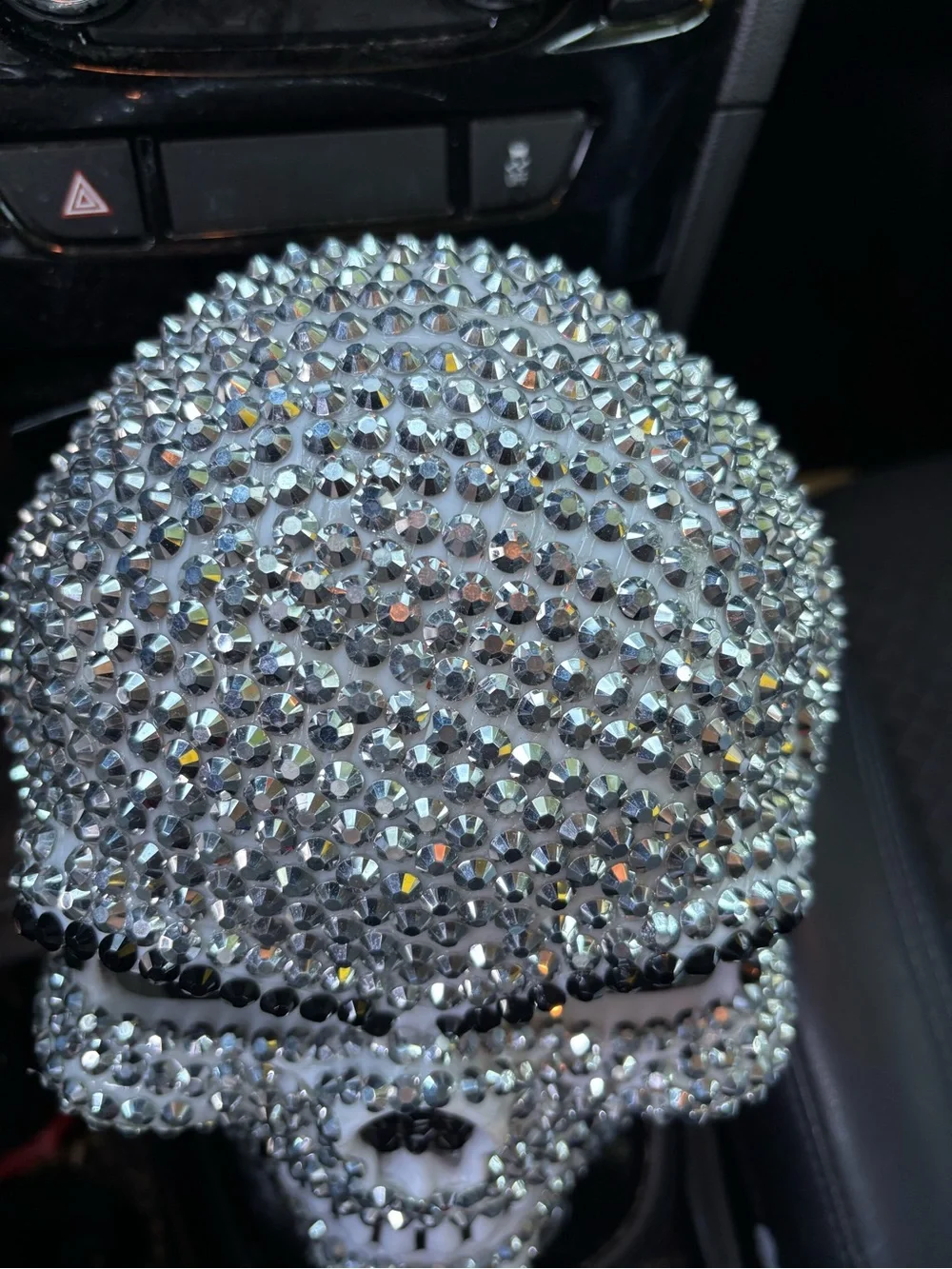 Sparkling Skull Halloween Mask